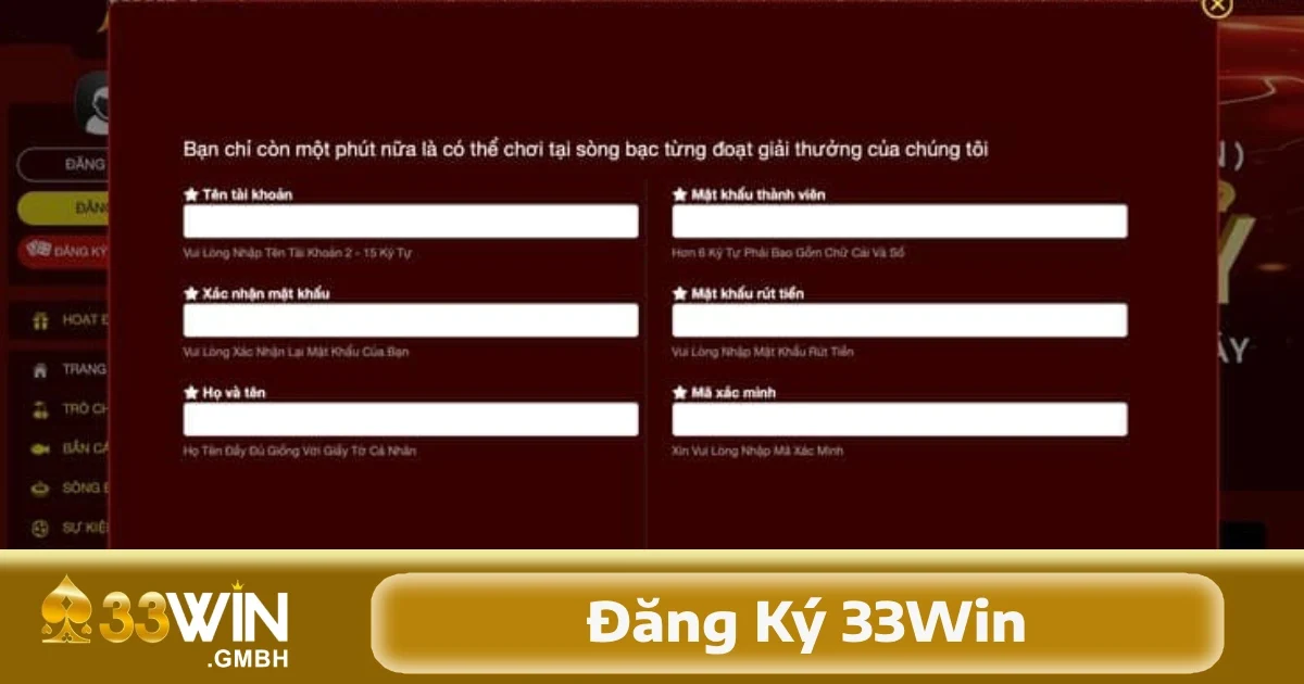 Những mẹo nhỏ giúp đăng ký 33Win thành công